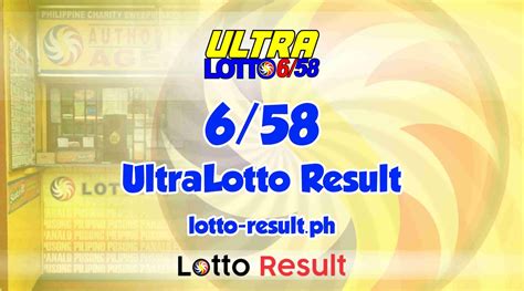 6/58 4 numbers prize|6/58 Lotto Result Today .